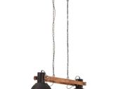 Industrial Hanging Lamp 25 W Dead Black 109 cm E27