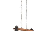 Industrial Hanging Lamp 25 W Dead Black 109 cm E27