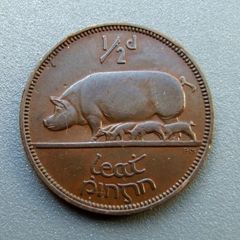 1941 Half Penny