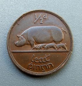 1941 Half Penny