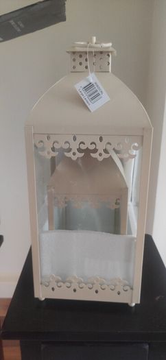 Lanterns - set of 2 - Brand new - Cream