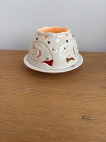 Belleek Living Flower Dome Votive