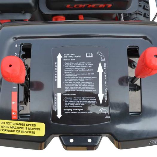 Two-Stage Snow Blower Electric/Manual Start 11 HP 302 cc