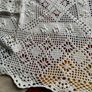 Vintage Embroidered lace Tablecloth Image 6