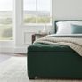 Boucle Ottoman with Storage 100x40x50cm Green Image 2
