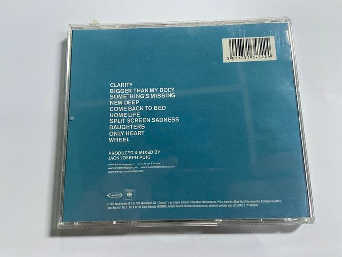 John Mayer Heavier Things CD