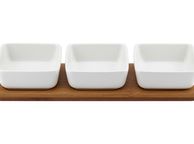 main image for ad Snack Serving Bowl Set 4 Pc White