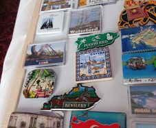 Assorted fridge magnets