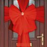Christmas Door Bow Image 2