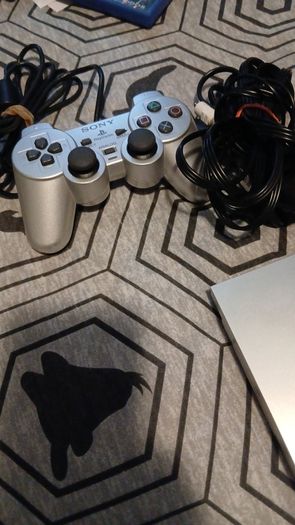 silver ps2 slim