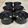 18" Inch Strom DS05 Drift Alloy Wheels 5x114.3 Nissan silvia skyline RX7 MX5 R32 R33 lexus IS200 Image 2
