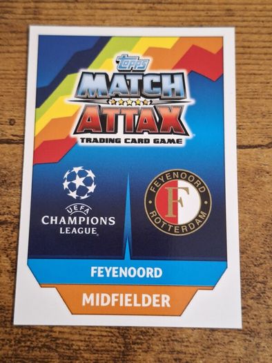 Topps Match Attax, Champions League 2017-18, Card 352, Karim El Ahmadi - free standard postage