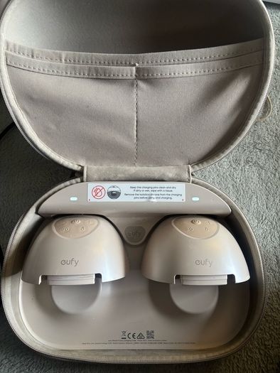 Eufy Breast pump (s1 pro) with charging case & heating technology