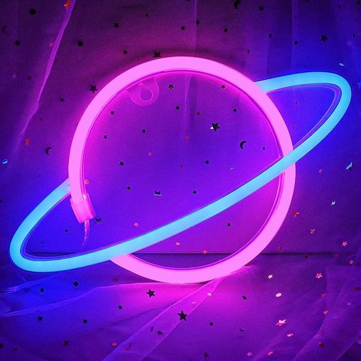 Neon Signs, Cisteen Led Neon Light Sign Powered by Battery or USB, Wall Decor Led Lights Home Decoration Hanging Art Neon Signs for Bedroom,Game Room,Bar,Party,Kids Gift