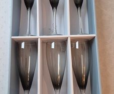 kilkenny design champagne flutes x6