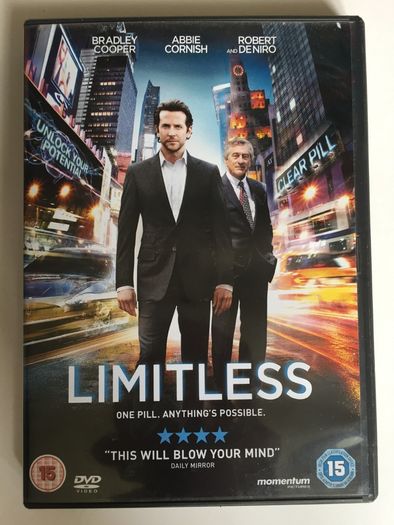 Limitless [2011] Bradley Cooper & Robert De Niro [Movie DVD]