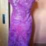 Avoca Raspberry pink purple skirt and top wool set Image 6