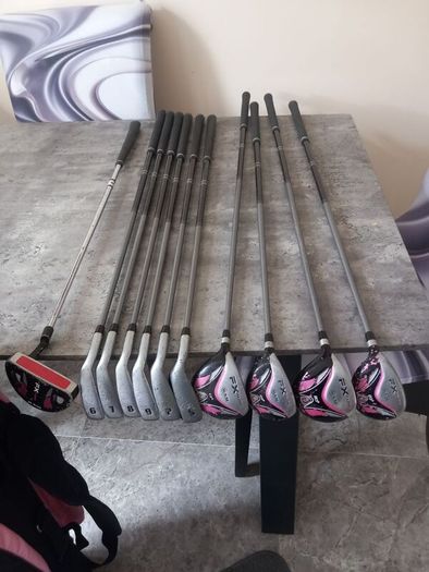 Ram lady's golf set. Left handed clubs