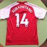 ,2017/18 Arsenal Puma #Aubameyang Jersey Size M Adults Image 3