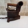antique coal iron Image 6