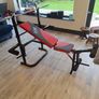 USF Ultimate Strength Fitness Weights Bench including Weights bellbars and accessories Image 2