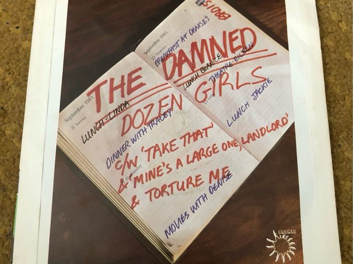 The Damned - Dozen Girls (1982) 7"