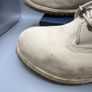 Timberland Womens Sz UK 5 EU83 Stone White Premium 6-inch Leather Boots Gum Sole Image 4