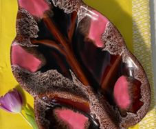 ceramic mid century platters