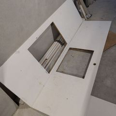 wood panel- shelving