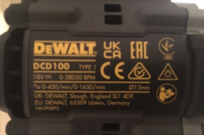 DeWalt Combi Drill & charger