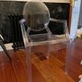 ghost style chair. Like new Image 5