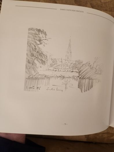 James Fletcher - Watson.a Celebration Of The Artist's Life And Work. Large Volume Hardback In Good Condition.