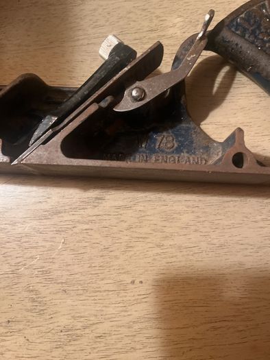 W78 WODEN rebate plane. 2 settings for blade