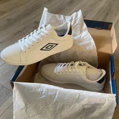 Umbro mens trainers white dark grey size 9