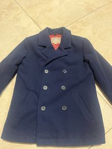 Boys Navy Blue Coat