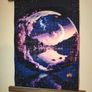 Handmade Diamond Painting  Moon Reflection Image 2