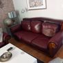 Leather sofa 3 and 2 seater Image 2