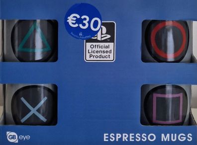 Playstation Espresso Mugs