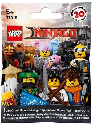 Lego CMF The LEGO Ninjago Movie Assortment of Spare Complete Minifigure Sets 71019 Collectible Minifigures