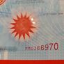 Northern Bank Uncirclulated 1999 Millennium Plastic Five Pound Note Image 3