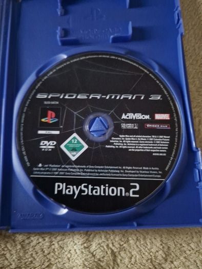 French Version Spider Man 3 PlayStation2 Ps2 Games Original