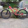 Rockrider ST 900. 24in wheels, mechanical disc brakes, front suspension forks, 8 gears. In good working order with the usual scrapes and scratches from kid use. Image 2