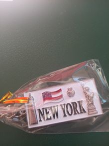 Key Ring rectangle New York