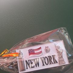 Key Ring rectangle New York