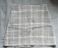 Korean Brand Checked Skirt