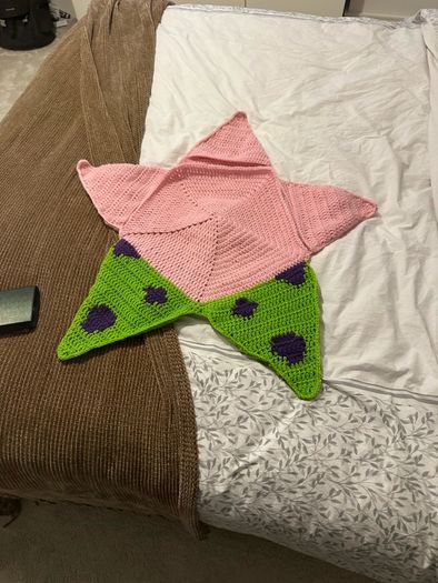 crochet baby sleeping bag