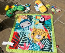 Baby toddler play mat with accessories