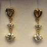 Lovely Quality Sparkling Moissanite Drops Image 3