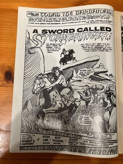 Comic: 'Savage Sword of Conan' no. 15 (June 14,1975)