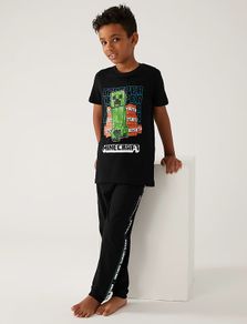 BNWT M&S Minecraft pyjamas 8-9y